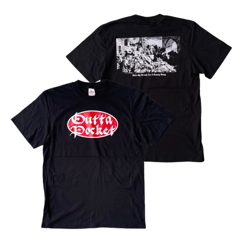 kaos band OUTTA POCKET - Hold My Breath (RED)