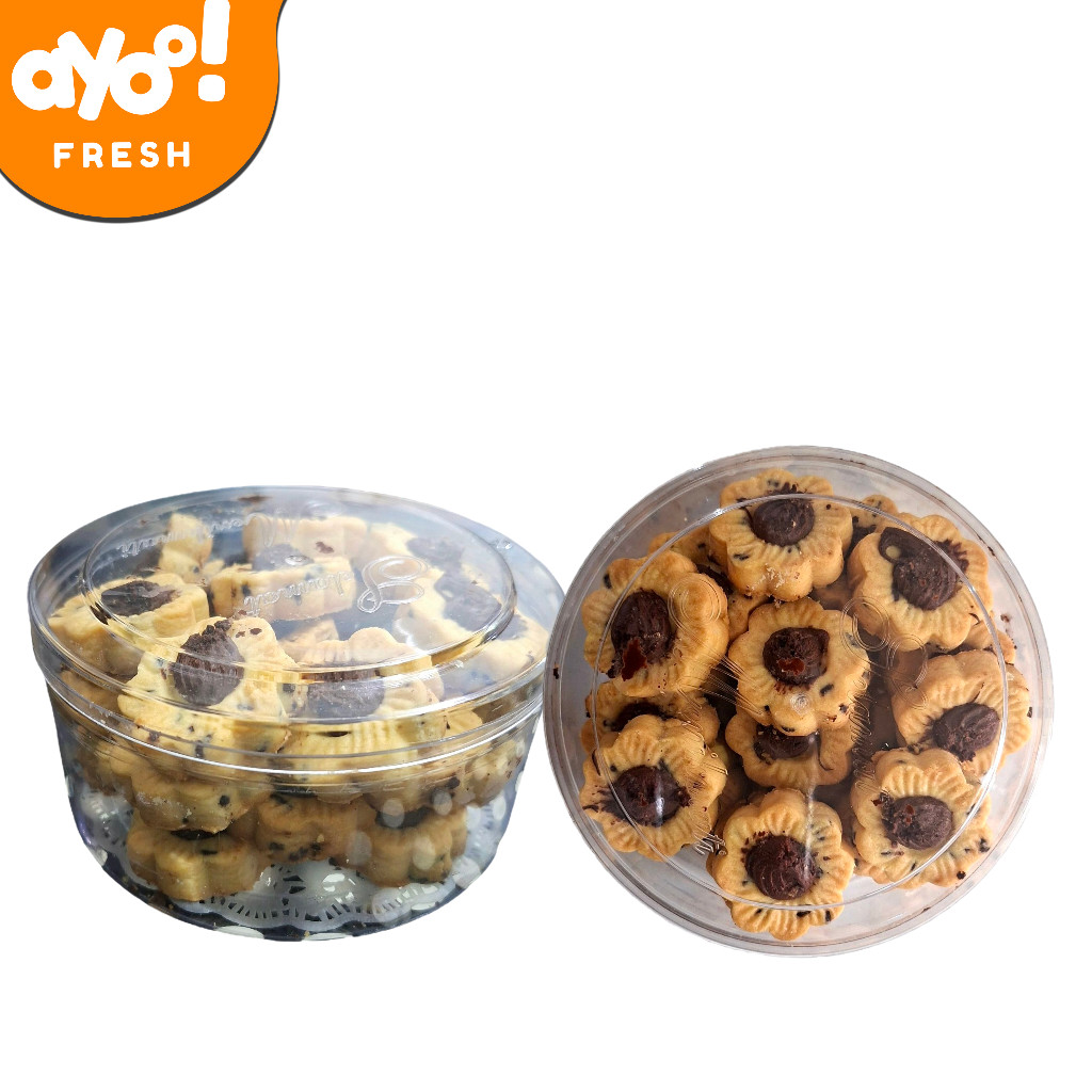 

Kue Kering Bunga Toping Coklat 290gr