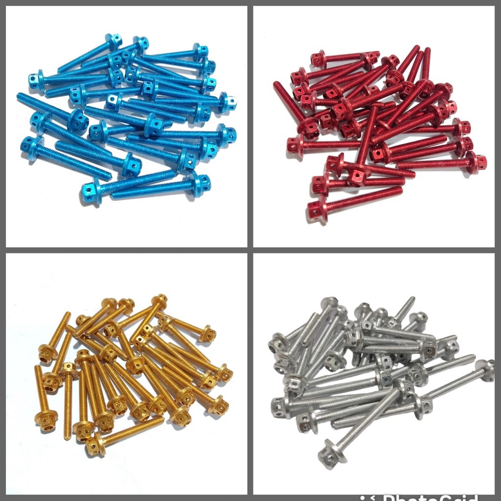 Baut probolt visor ukuran 8 Yamaha Nmax Aerox xmax dll panjang