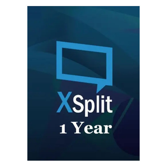 XSplit 1 Tahun Premium Original Redeem Key