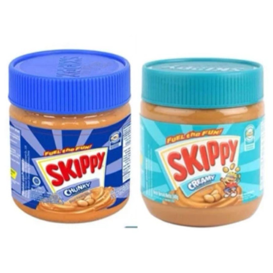 

SKIPPY Peanut Butter Selai Kacang Peanut Creamy / Peanut Chunky 340gr