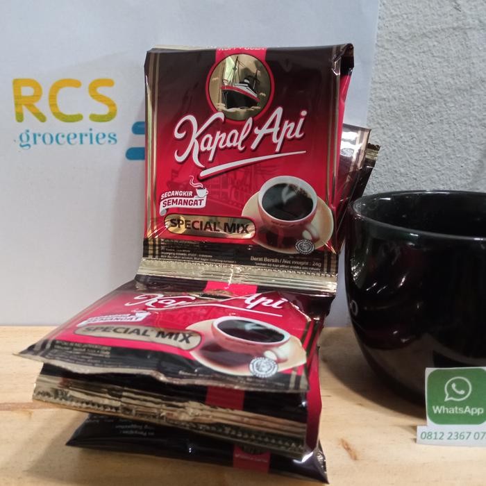 

Manisan kapal api spesial mix | 1 renceng (10 pcs)