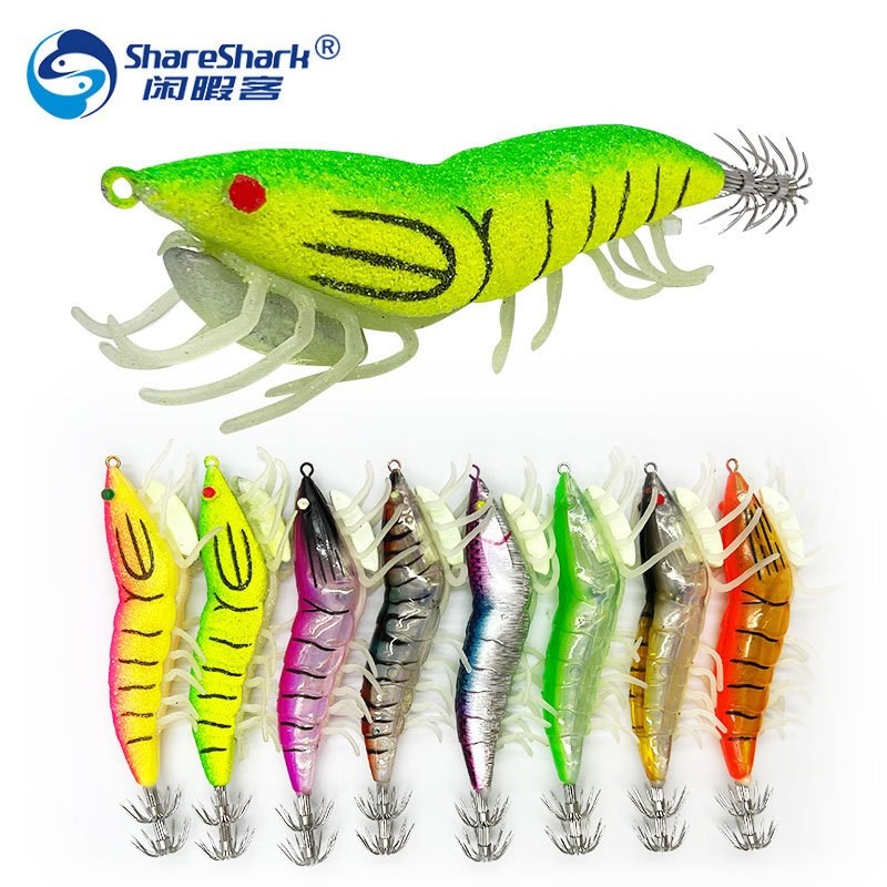 Teknologi Baru Umpan Cumi Udang Realistis dengan Manik dan Kaki Lembut