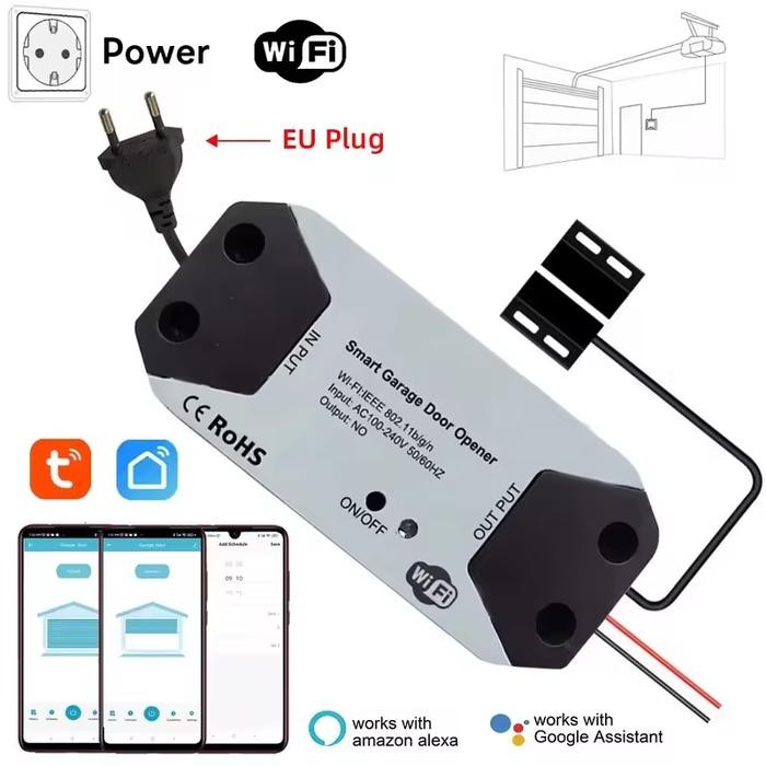 

Tuya Zigbee Smartlife Garage Door Controller Automatic WiFi Smart Home - Modul Pembuka Pintu Garasi Otomatis - Modul Wifi TuyaSale