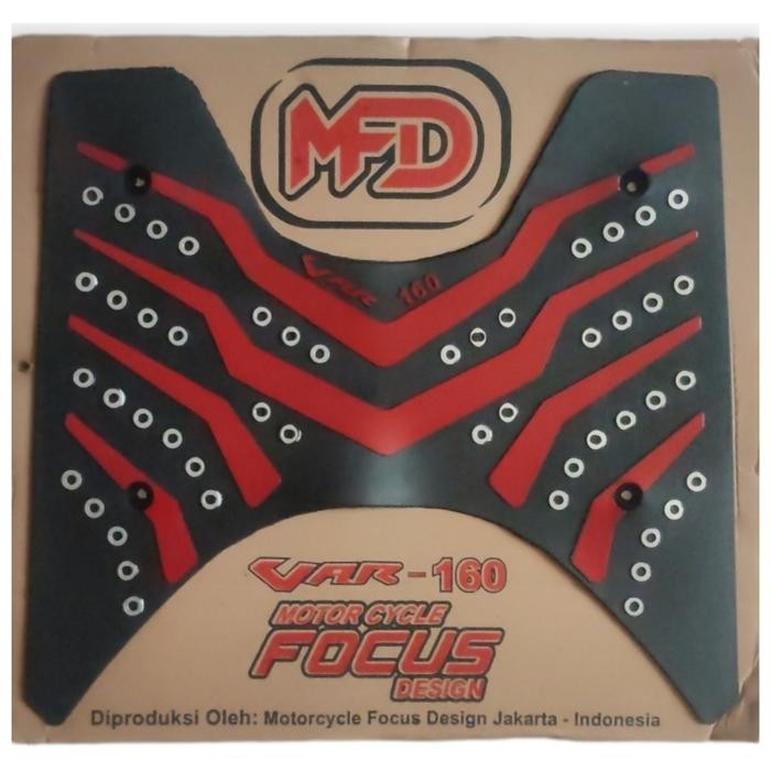 KARPET MOTOR VARIO AKSESORIS VARIASI MOTOR VARIO 160 NEW TERBARU 2022 - VARIO160-RED