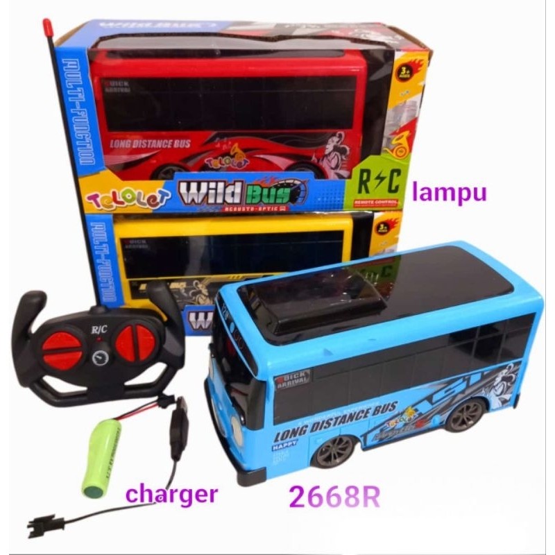 MAINAN ANAK MOBIL REMOT BUS R/C (2668R)