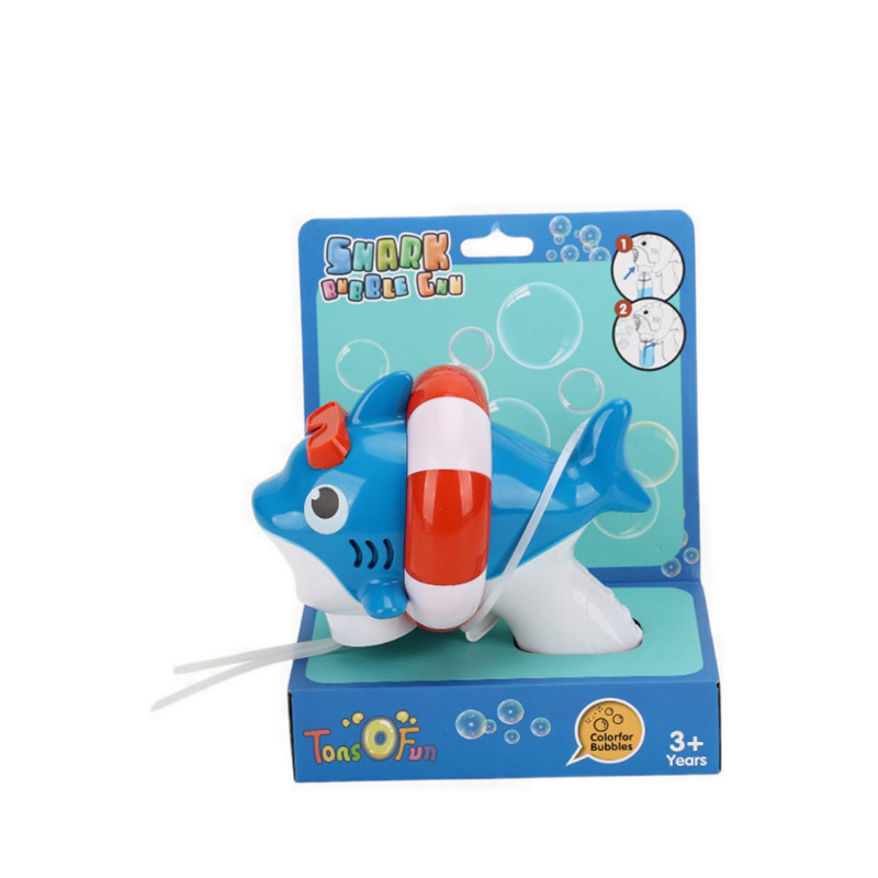 Tons O'Fun Shark Bubble Gun - TFBHW24017901