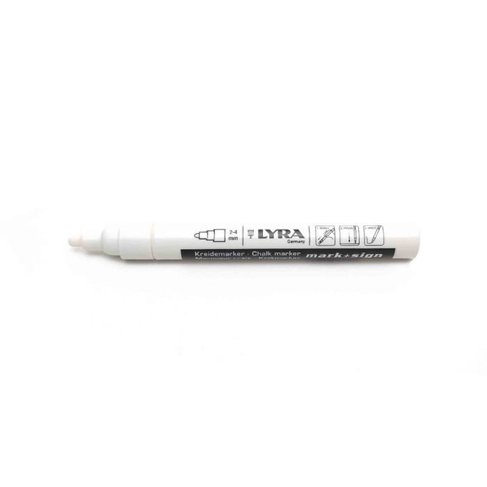

[New Arrival] LYRA Chalk Marker White Round Tip