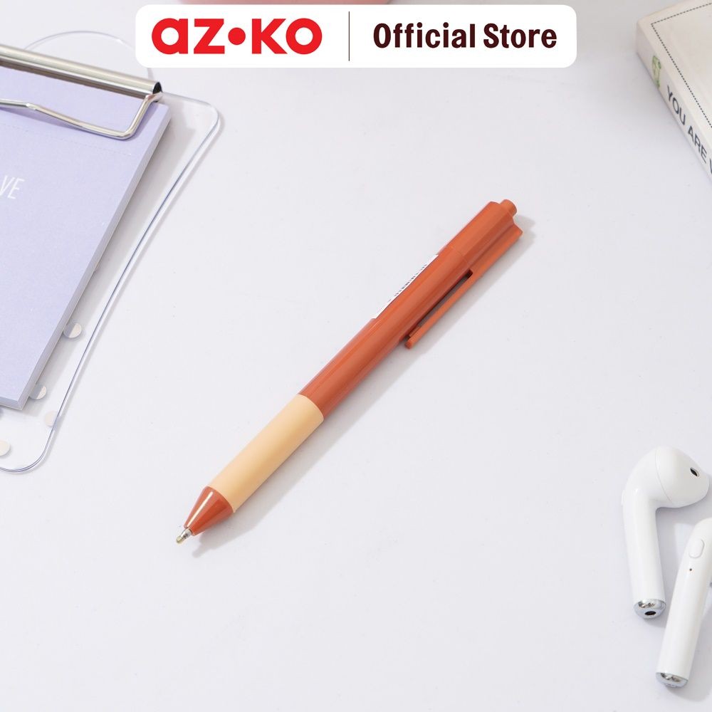 

AZKO Ataru Pulpen Biru Retractable - Pink/Merah