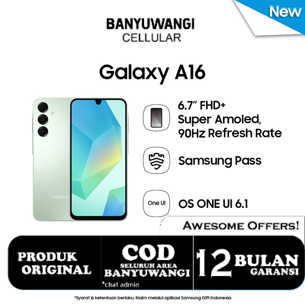 Samsung Galaxy A16 8/128GB - Light Green