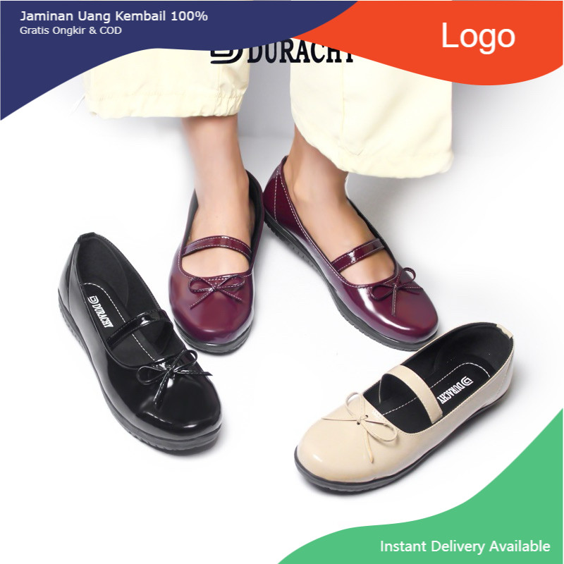 terbaru DURACHY - Olivia Flat Shoes Wanita Sepatu Balet Women Shoes