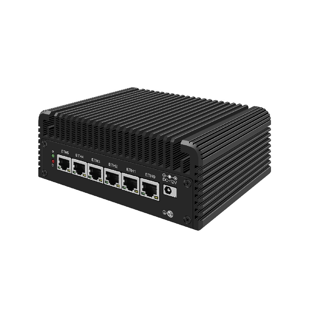 HUNSN Micro Firewall Appliance,Mini PC,pFsense,Mikrotik,OPNsense,VPN,Router PC,Intel Core I3/I5,RJ24