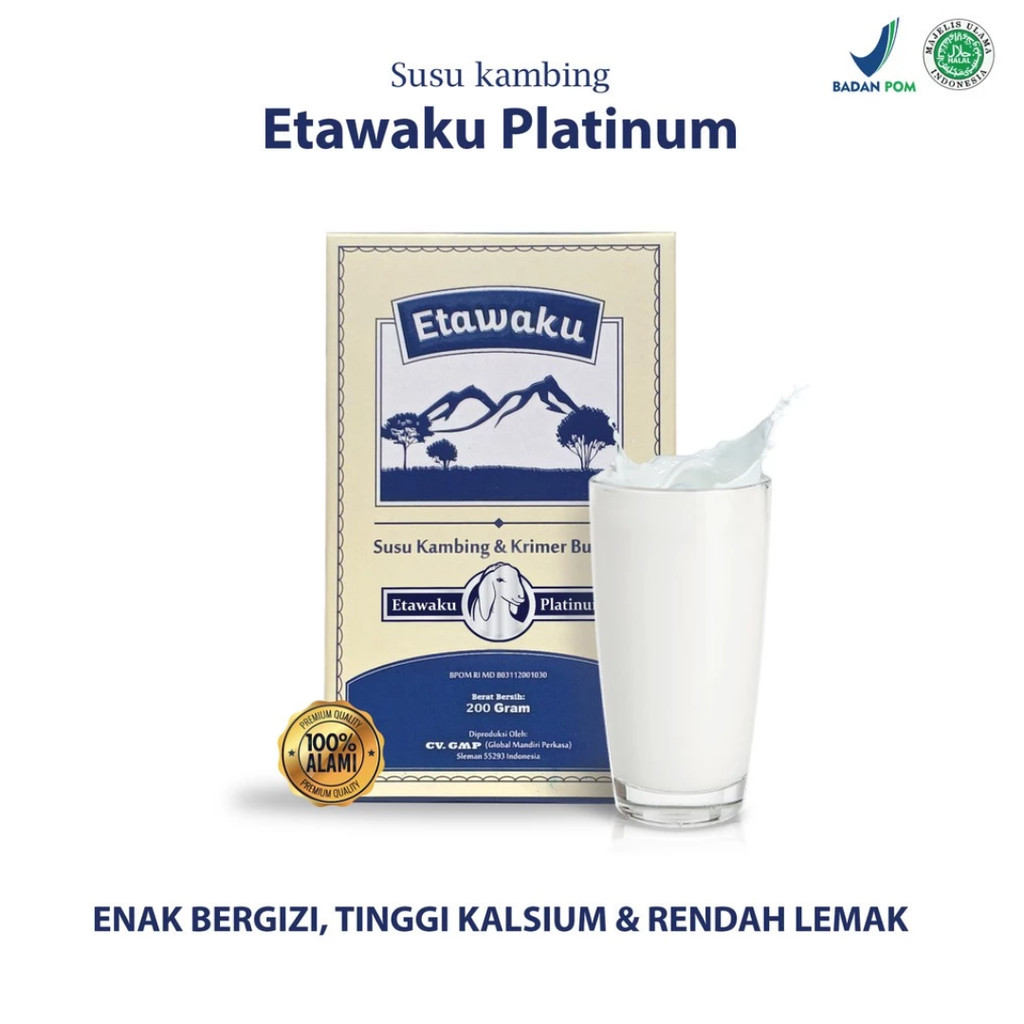 

Etawaku Susu Etawaku Susu - 200GR