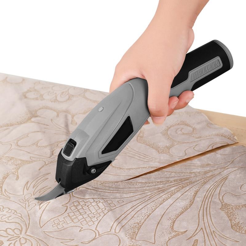 

USB Rechargeable Leather Fabric Trimming Electric Scissors Lithium Electric Scissors Cutting Tool Sewing Wireless Fabric Sewing