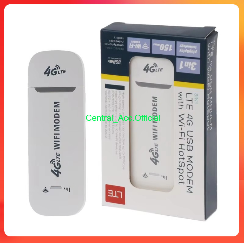 MODEM WIFI USB 4G LTE ALL OPERATOR / WIFI ROUTER MODEM PORTABLE