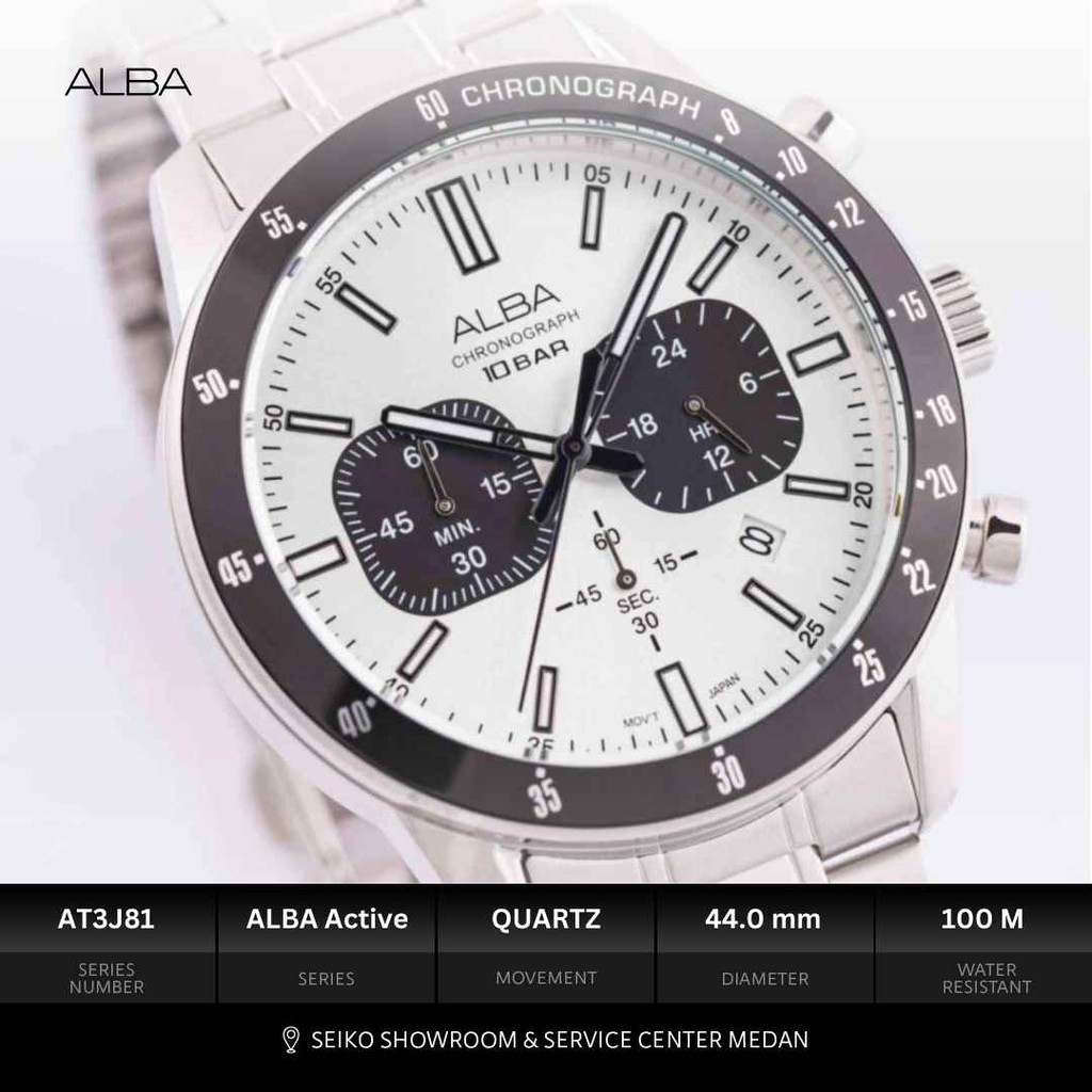 Alba Active Chronograph Pria AT3J81