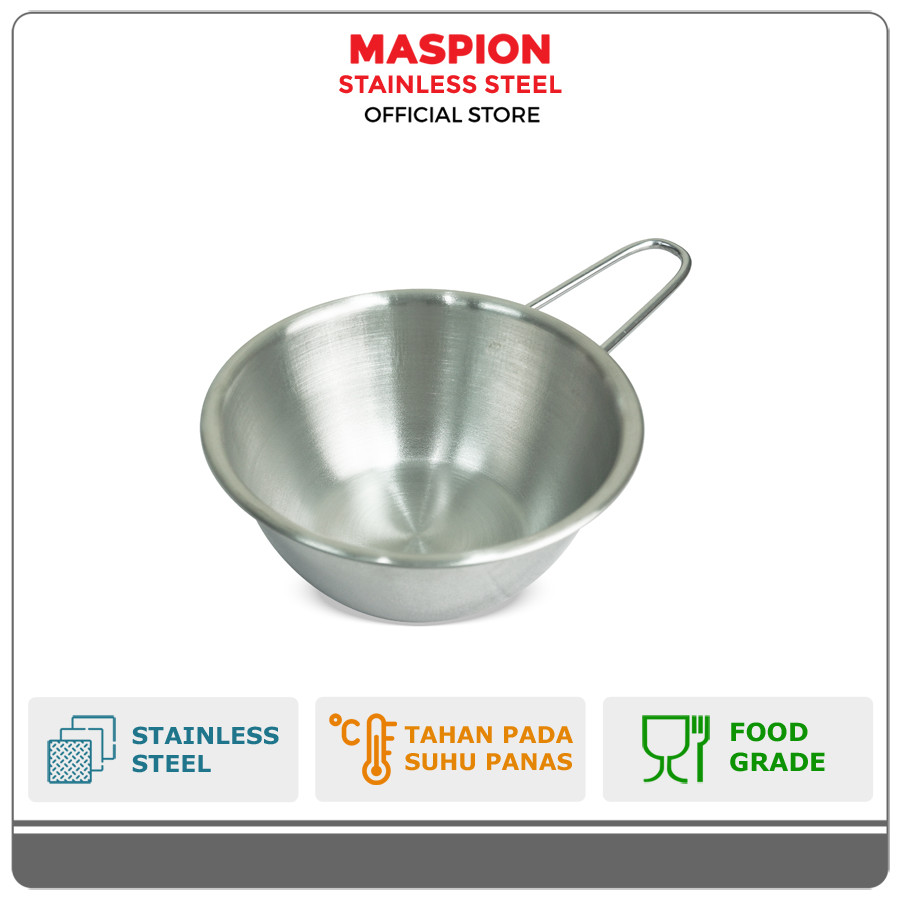 Maspion Maxim Mangkok Saji Korea Stainless Steel 12 cm
