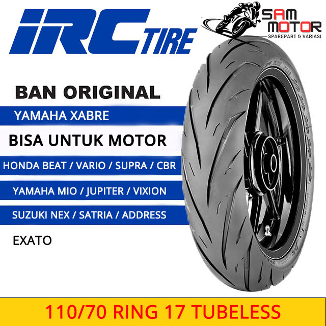 IRC Ban Luar 110/70-17 Exato Tubeless