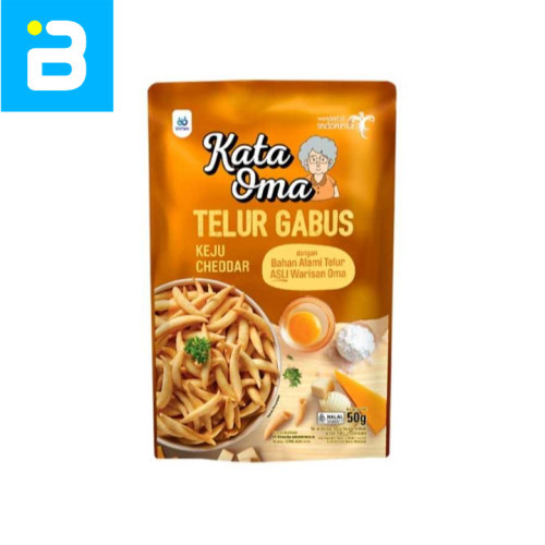 

Kata Oma Telur Gabus Keju Cheddar 50G