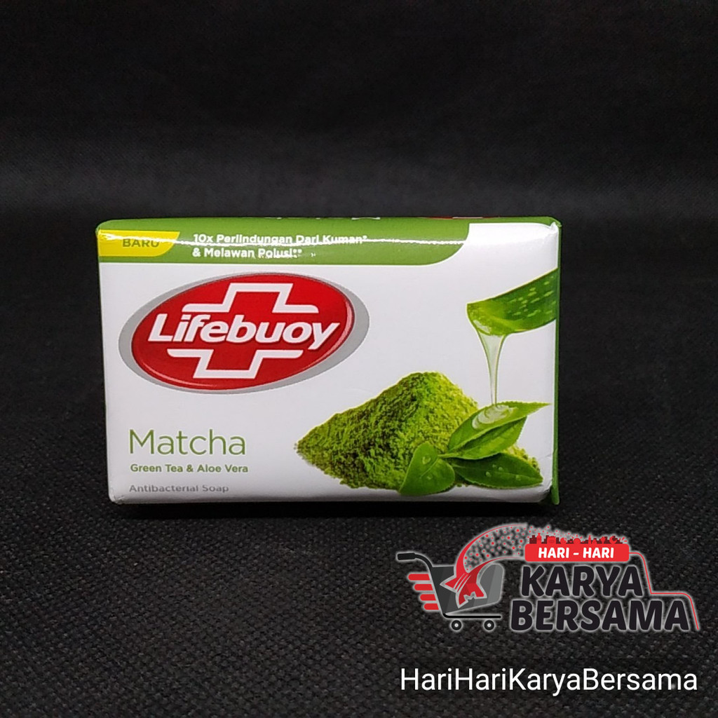 SABUN MANDI BATANG LIFEBUOY BAR SOAP MATCHA 70GR
