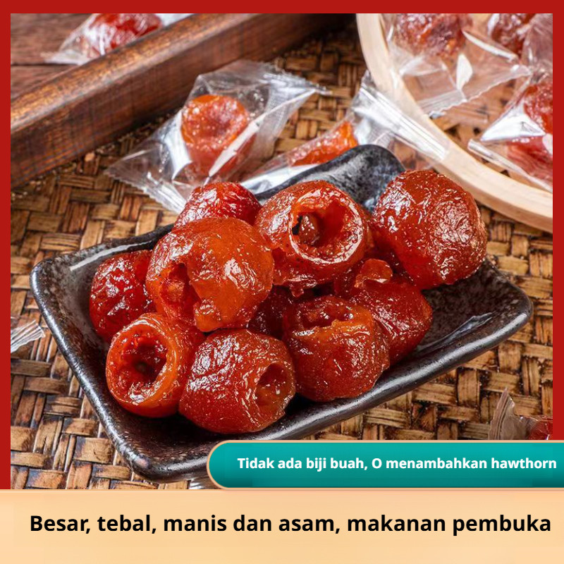 

Ay00! Beli 3 gratis 2250g Non Biji Buah Hawthorn/shan cha/Hawthorn Kering/Hawthorn Manisan