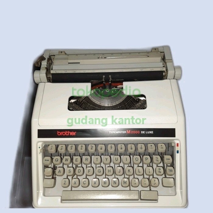 

BROTHER M2000 Manual 10" Inch Ukuran Folio/A4 JAPAN Mesin Ketik / Tik