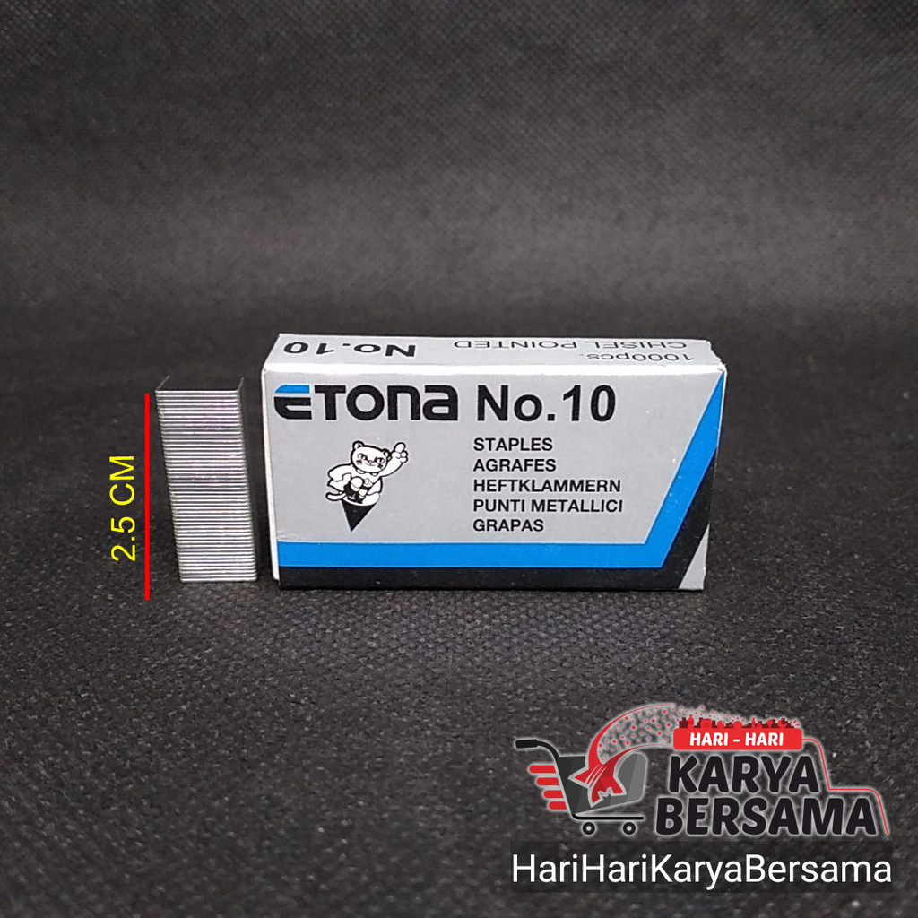 

ISI HEKTER ETONA STAPLES NO.10 20'S