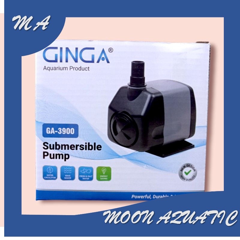 Pompa Kolam Submersible GINGA GA 3900 pompa air celup aquarium hidroponik 3900