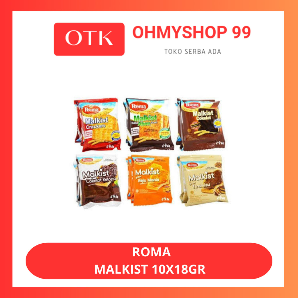 

ROMA Cracker Malkist 10x18gr