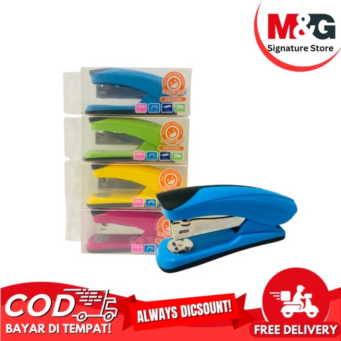 

Stapler M&G ABS92664 Color Joy 4 Warna Hekter 24/6 Depth 50mm - ABS92664