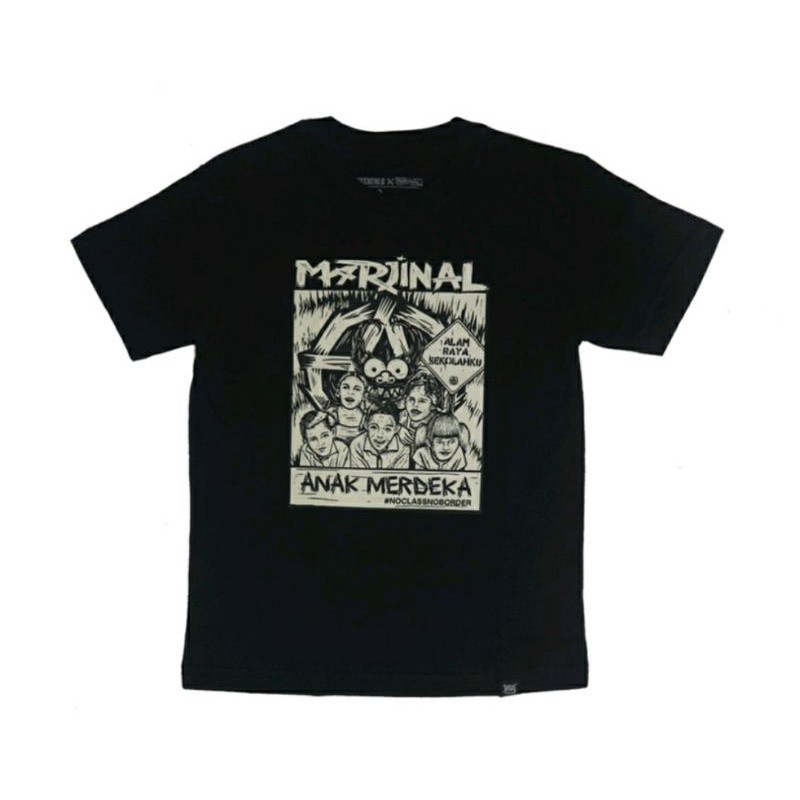 Kaos Band Punk Marjinal - Alam Raya Sekolahku