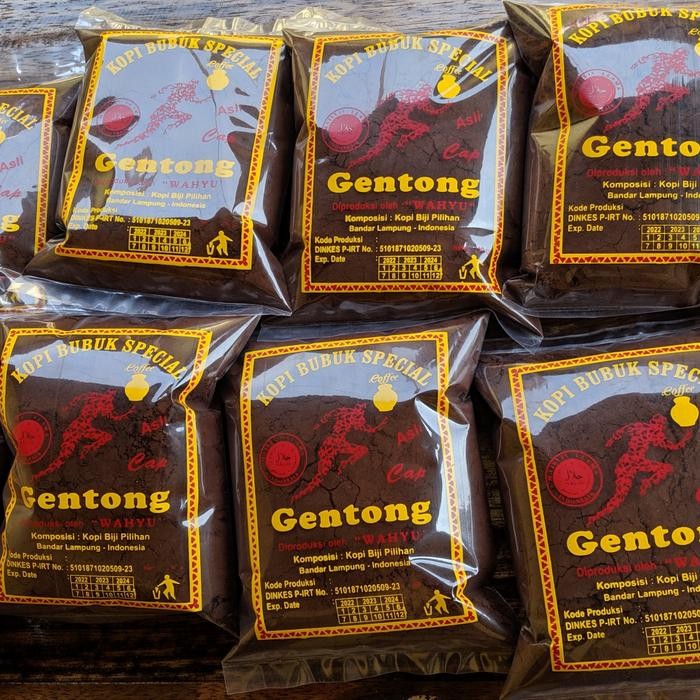 

Gentong coffee kopi bubuk isi 10pcs 100% Robusta asli tanpa campuran