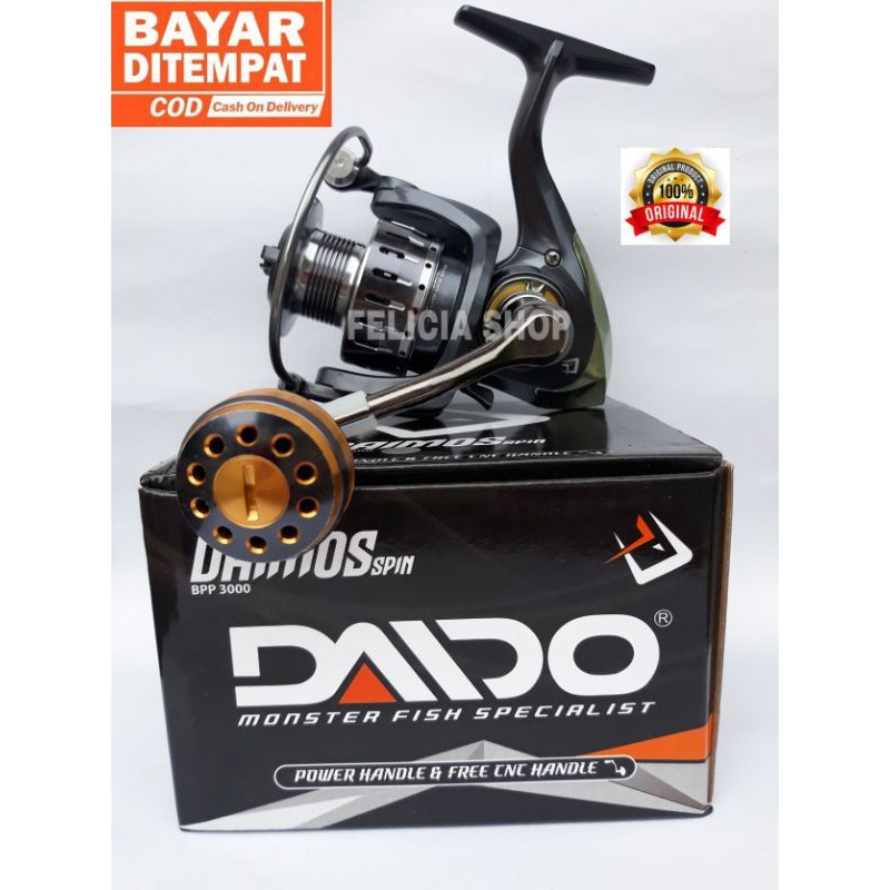 Reel Pancing Daido Daimos Spin Arctic Iguana Grey Hound Vulcane Diablo Hell Hound Dark Knight Pollux