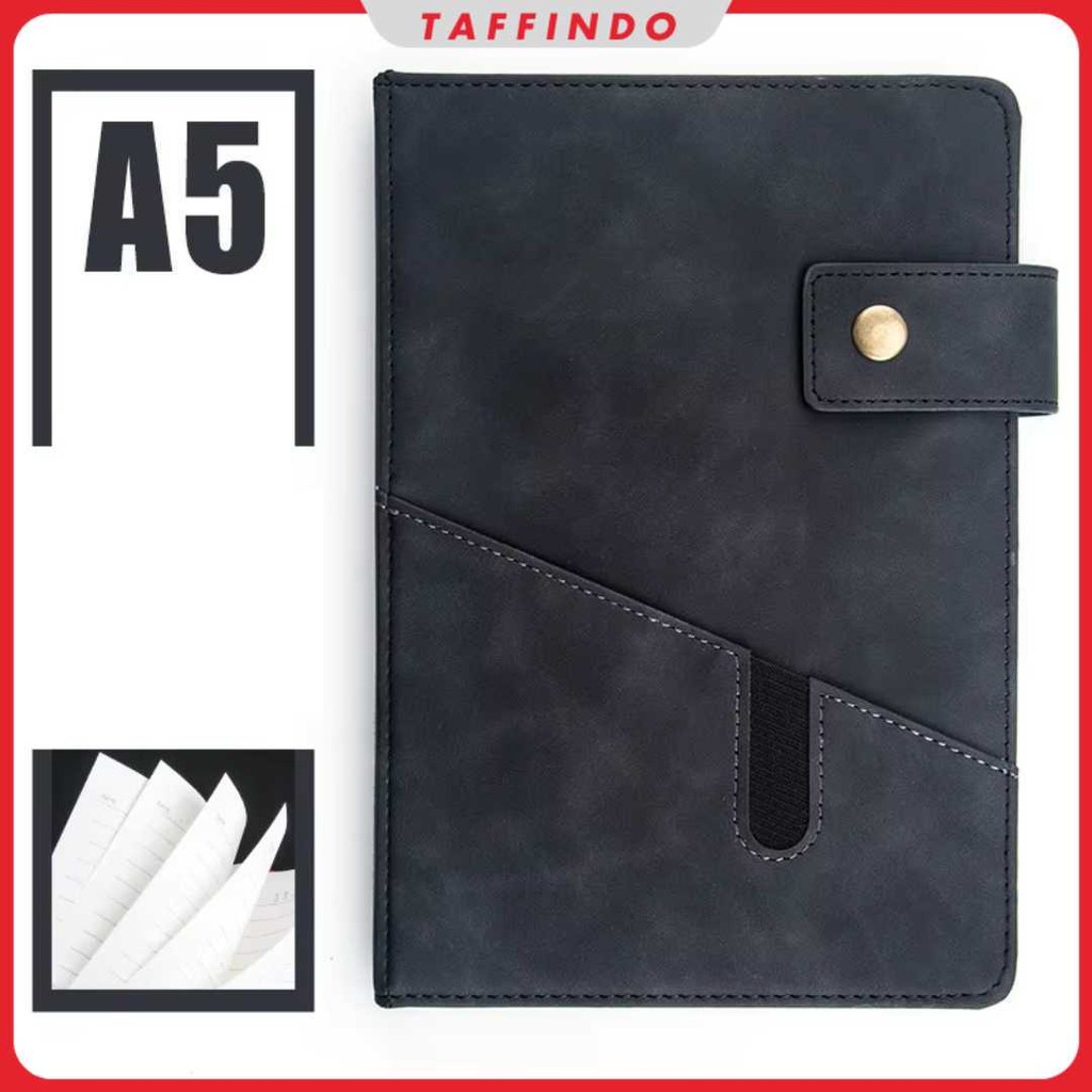 

Toddi Buku Jurnal Hardcover Notebook Diary 80 GSM 200 Halaman A5 - TD157