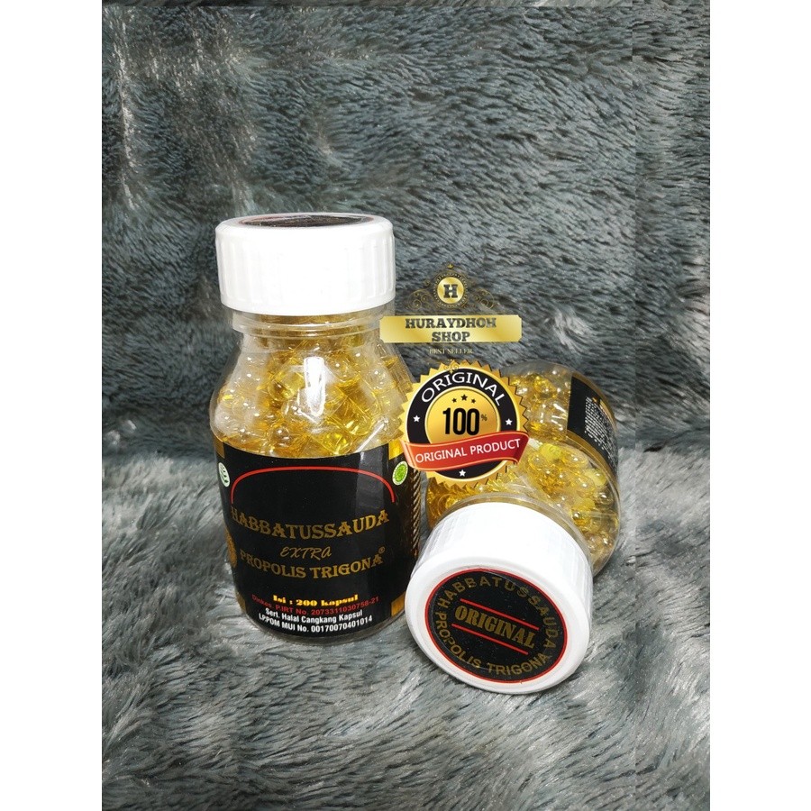 

Habbatusauda Extra propolis Trigona 200Kapsul