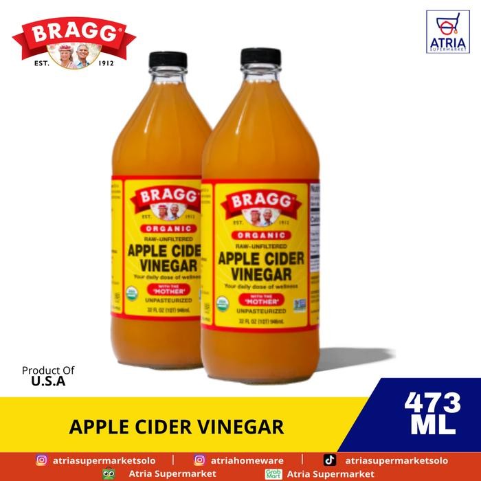 

Bragg Apple Cider Vinegar / Cuka Apel 473ML