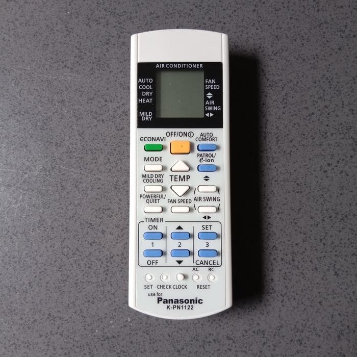 REMOTE AC PANASONIC ECONAVI