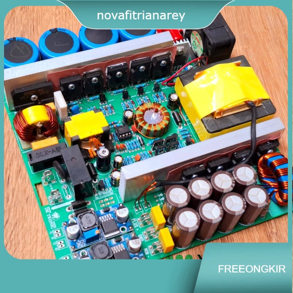 SMPS Fullbridge 5kvA Regulasi For Audio