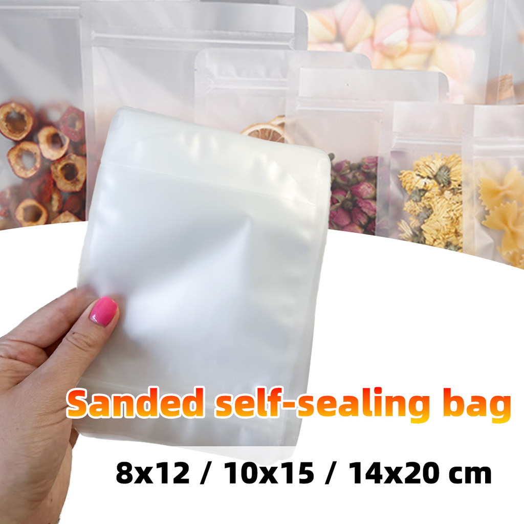 Plastik klip tebal bening I Sachet Buram Pouch I Plastik Ziplock I Kantong Kemasan Ziplock Makanan 1