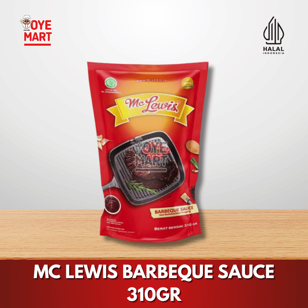 

MCLEWIS BARBEQUE SAUCE 310GR