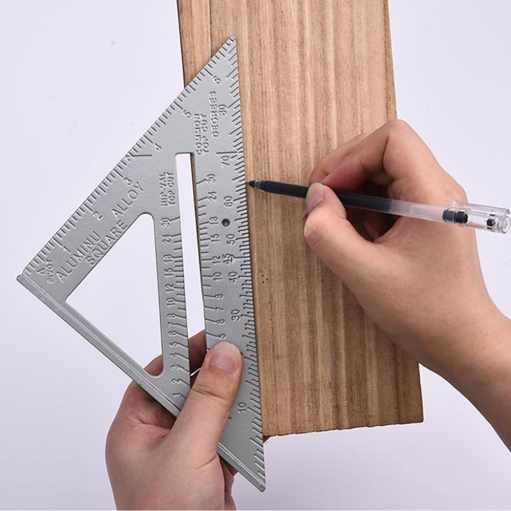 

Penggaris Siku Mistar Triangle Ruler Aluminium Alloy - 7ROT2LGY