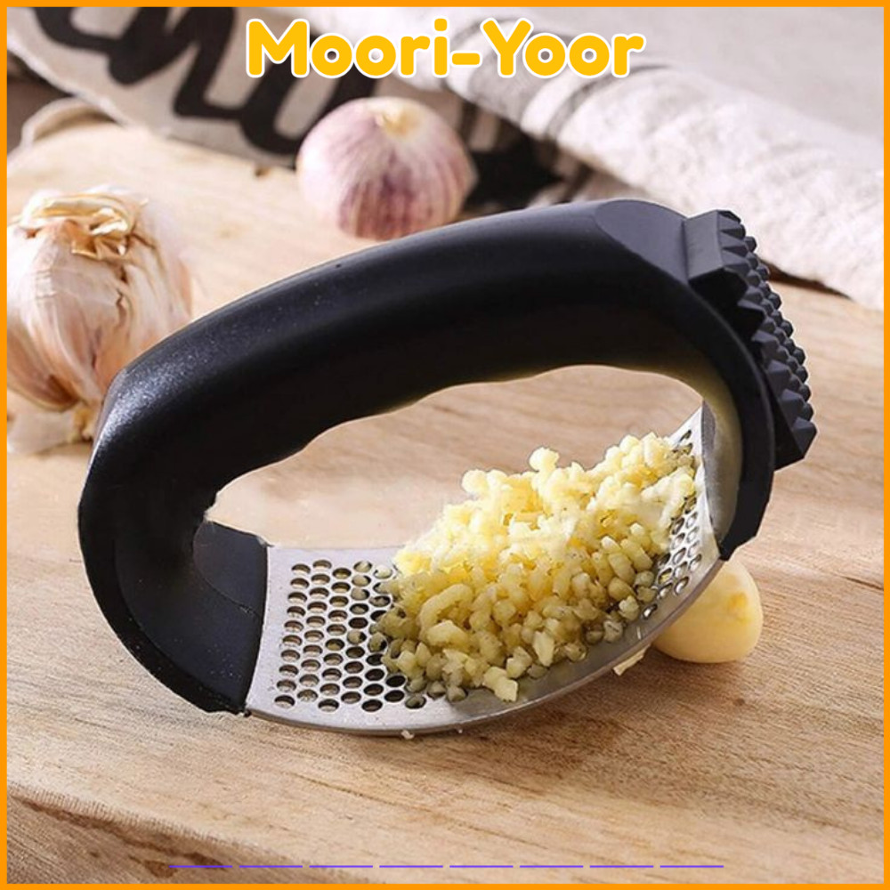 Alat penghancur press bawang putih alat press bawang putih bulat garlic presser parutan bawang putih