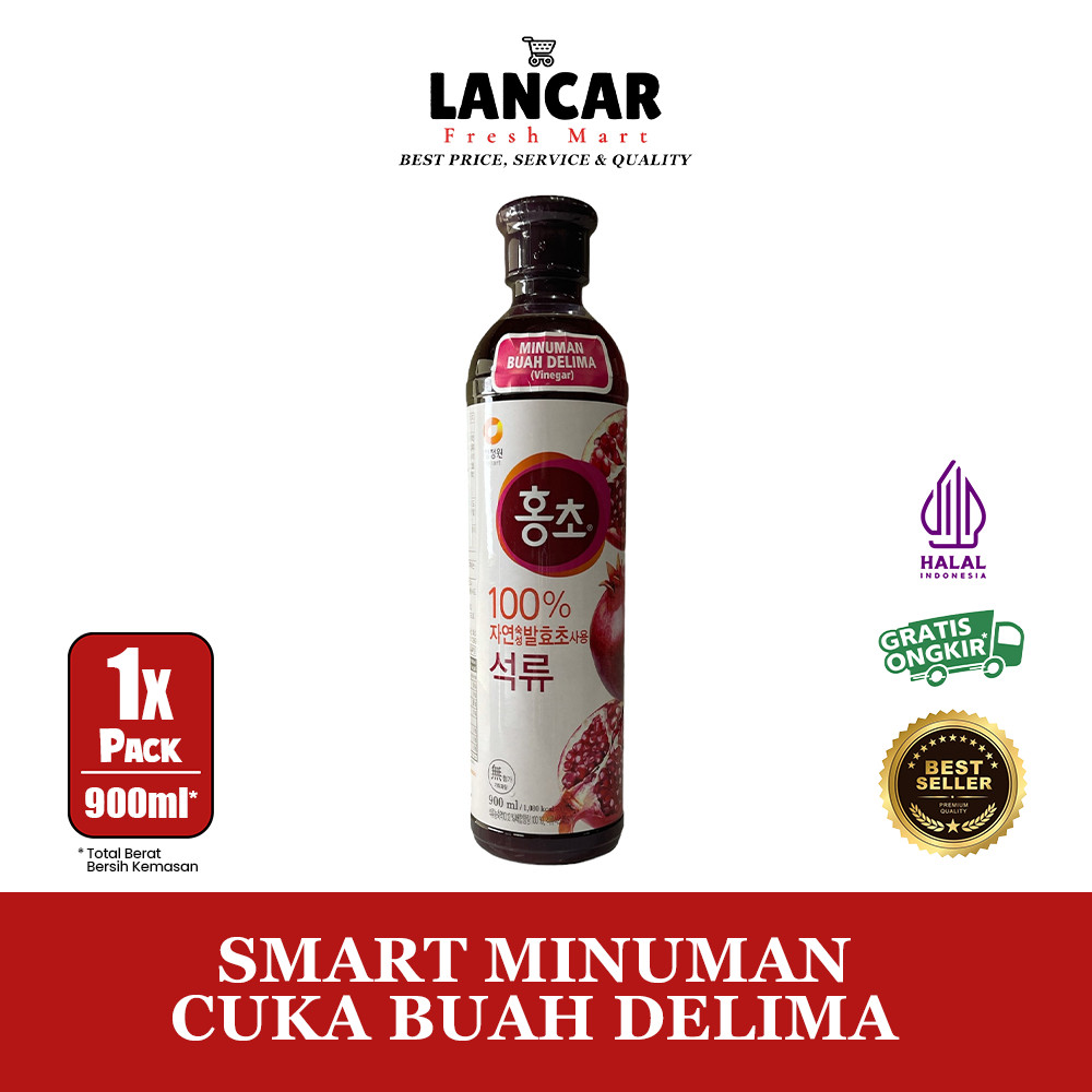 

HONGCO MINUMAN CUKA BUAH DELIMA 900ML/ CHUNG JUNG ONE CUKA BUAH DELIMA 900ML