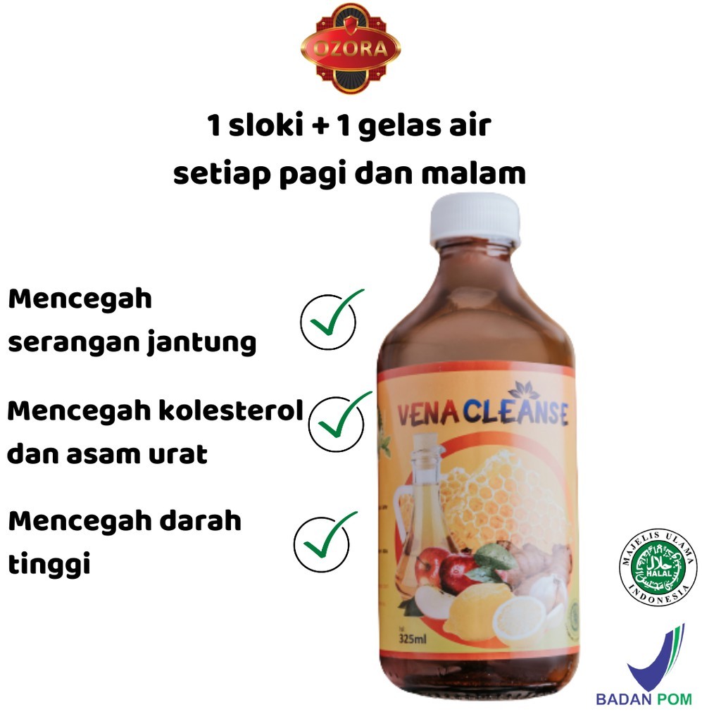 

Ozora Vena Cleanse [Herbal Bawang Putih untuk Jantung / Jamu]