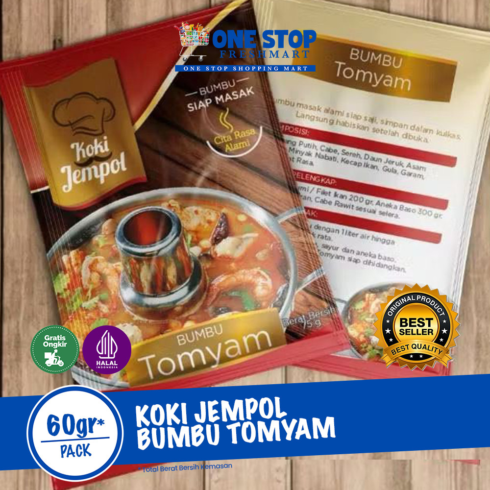 

KOKI JEMPOL BUMBU TOMYAM 75GR
