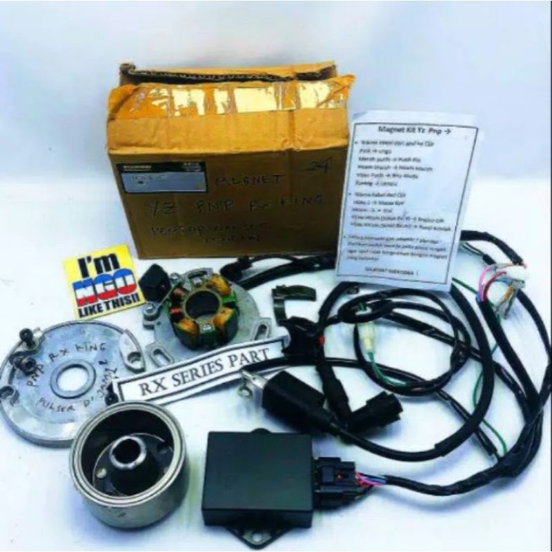 magnet YZ PNP RX KING tinggal pasang saja pengapian yamaha yz set pnp rxking rx s