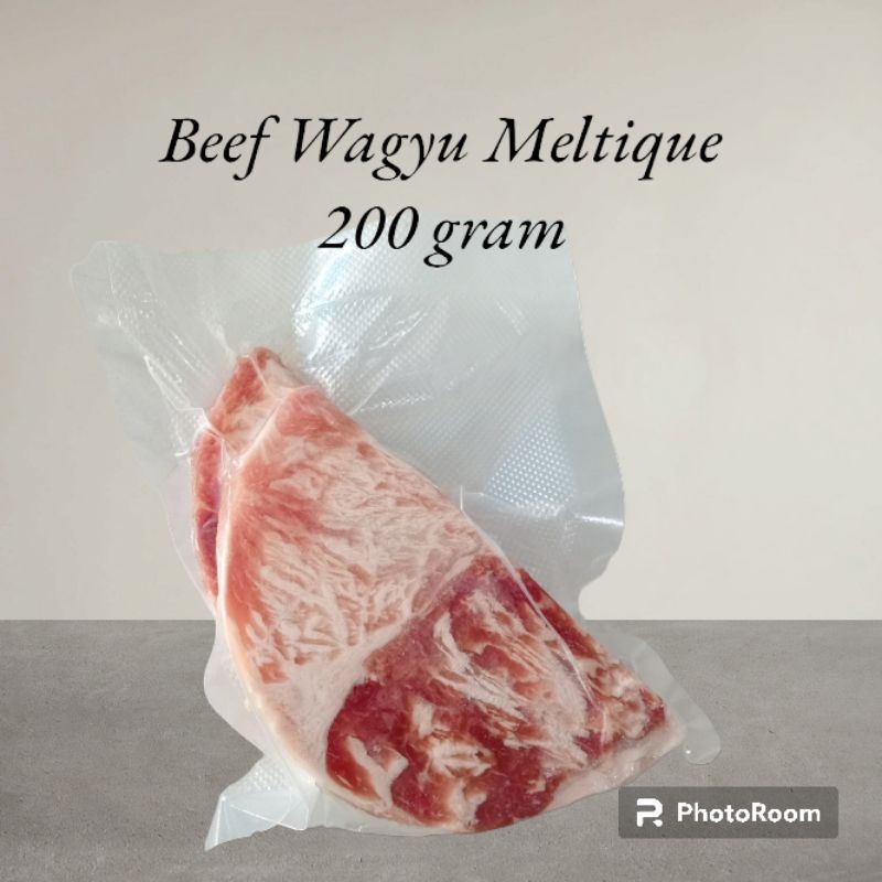 

Wagyu Meltique Daging Steak Beef 200 gram