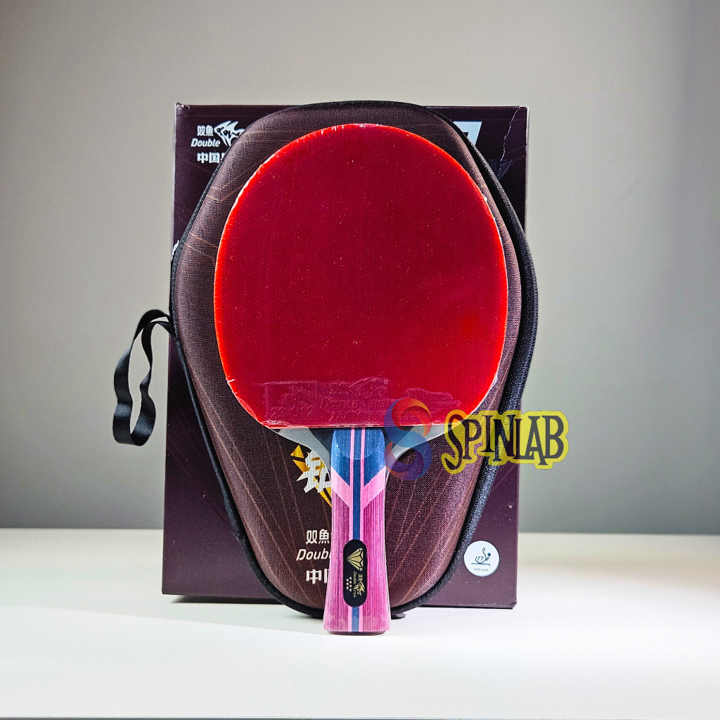 [PREMIUM ORIGINAL] DOUBLE FISH Diamond 7 ITTF | Bat Bet Pingpong Tenis Meja