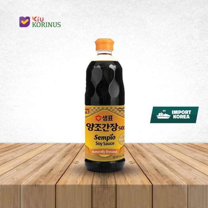 

K- Sempio Kecap Asin Korea/ Naturally Brewed Soy Sauce 501/ Kecap Asin Korea 860 ml