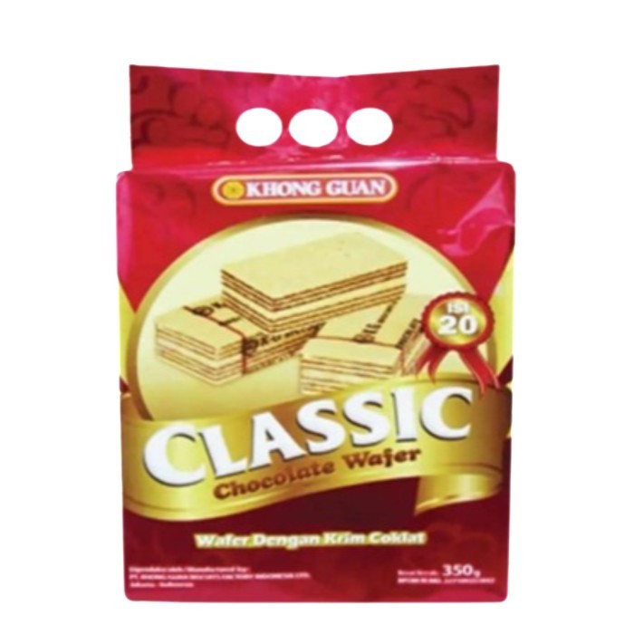 

Khong Guan Chocolate Wafer Classic 350G